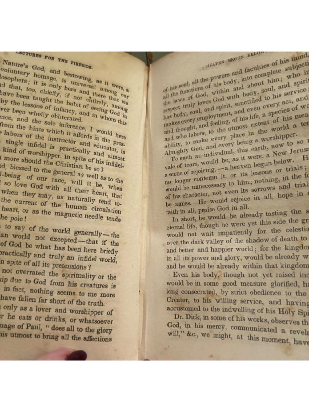 1850 Alcott Fireside Lectures Antique Book Ten Commandments Pre Civil War Boston - Picture 5 of 10